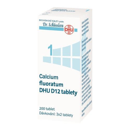 CALCIUM FLUORATUM DHU D5-D30 uncoated tablets 200