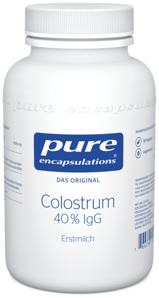 Pure Colostrum 40% IgG 90 capsules
