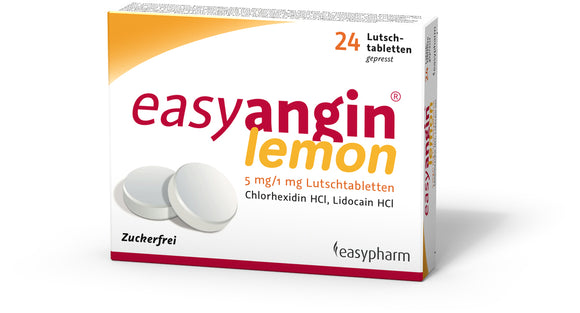 easypharm Easyangin Lemon 24 lozenges