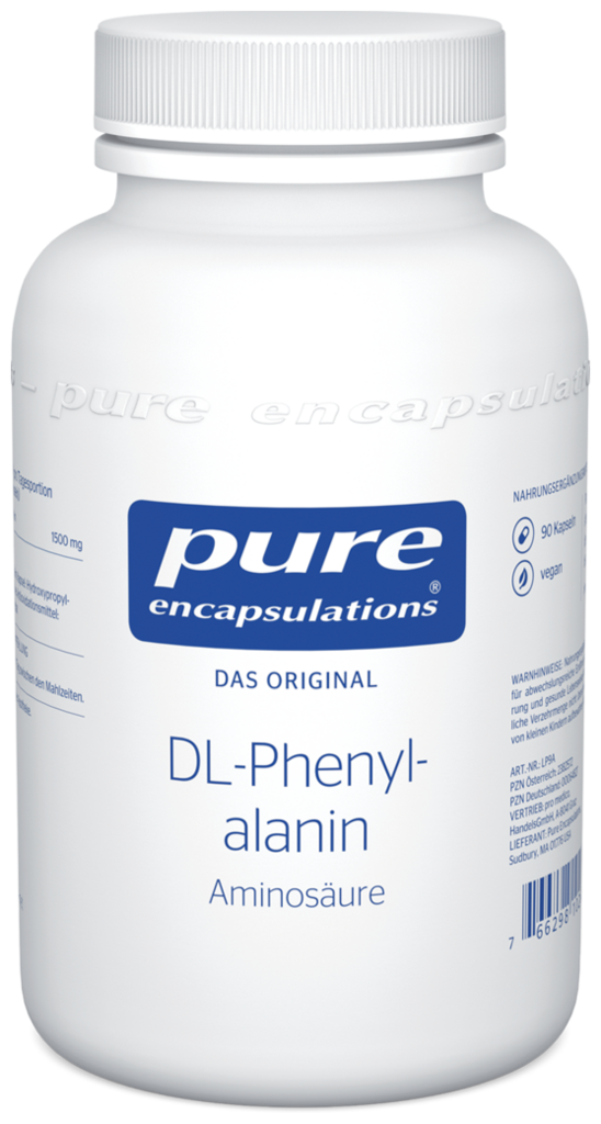 Pure DL-Phenylalanine 90 capsules