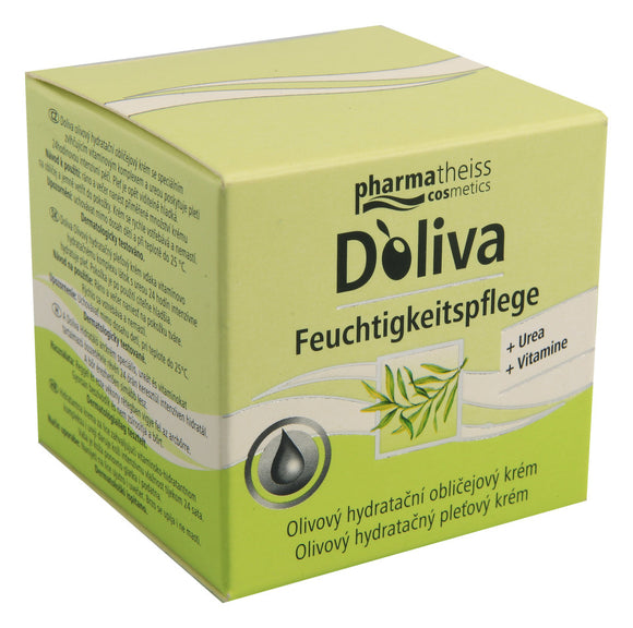 Doliva moisturizing cream with hyaluron and urea 50ml