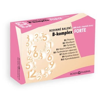 Rosen B-complex FORTE family pack of 100 dragees