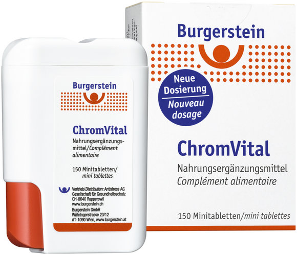 Burgerstein Chrom Vital 150 tablets