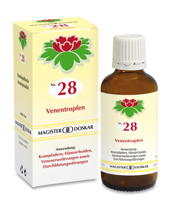 Magister Doskar No. 28 Vein Drops 50 ml