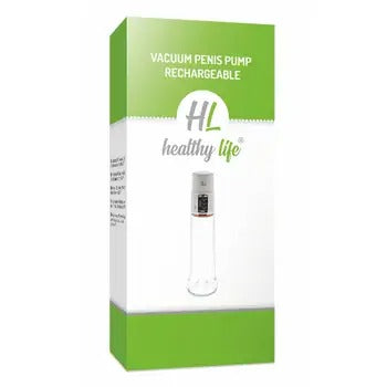 Healthy life Rechargeable Vacuum Pump white