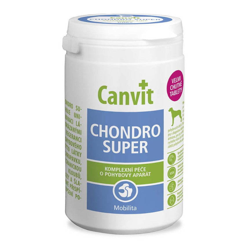 Canvit Chondro Super for dogs flavored 76 tablets - 230g