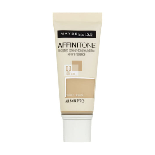 Maybelline Affinitone Covering Moisturizing Makeup 03 Light Sand Beige 30ml