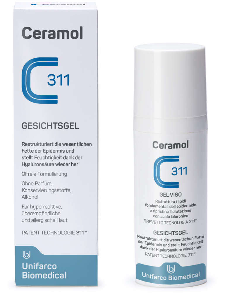 Ceramol Viso Gel - Oil Free, Für Normale, Mischhaut Und Zu Akne Neigende Haut