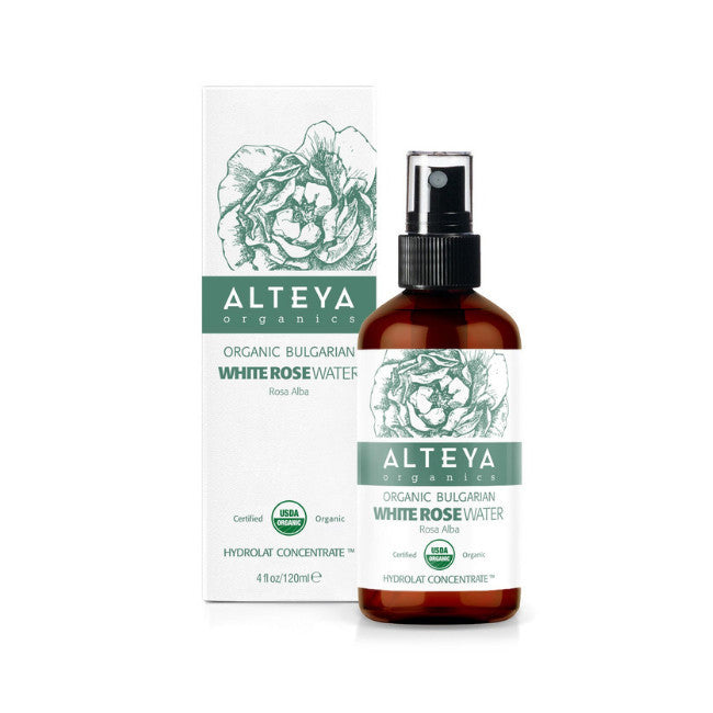 Alteya Organic Bulgarian White Rose Water 120 ml