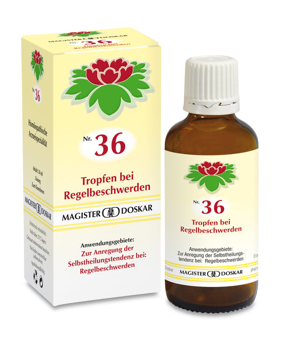 Magister Doskar No. 36 drops for menstrual problems 50 ml