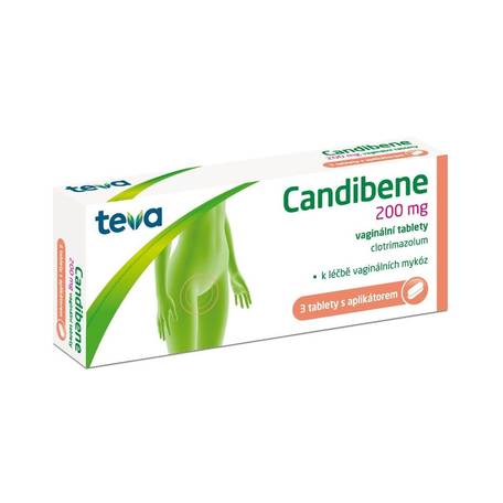 Candibene 200 mg 3 vaginal tablets