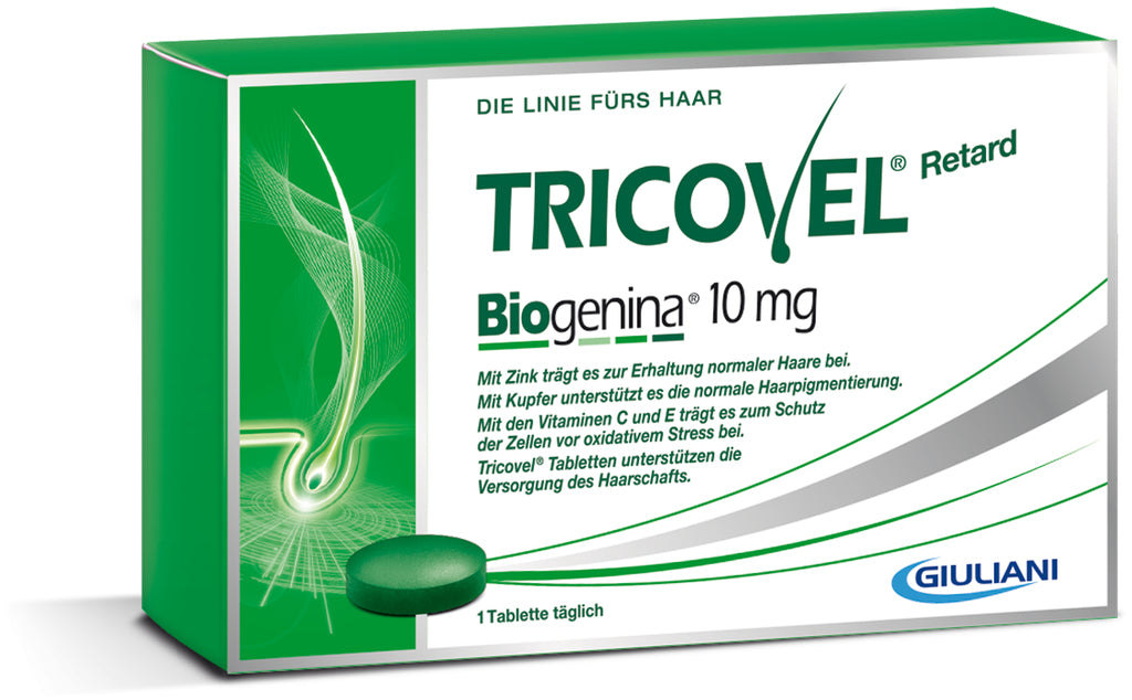 Pelpharma Tricovel Retard Biogenina 10 mg - 30 Tablets