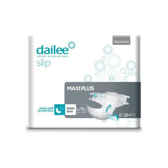 DAILEE Premium Lady Slim Maxi Plus urological pads, 28 pcs