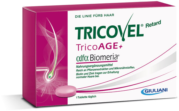 Pelpharma Tricovel TricoAGE+; 30 Tablets