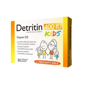 Detritin Kids 400 IU vitamin D3 lozenges