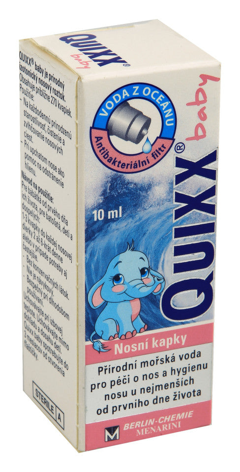 Quixx Sea Water baby nasal drops 10 ml – My Dr. XM