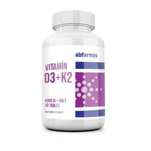 Abfarmis Vitamin D3 + K2 4000 IU + MK7 - 30 tablets