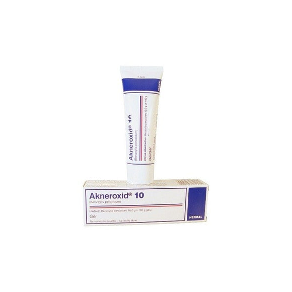 ACNEROXIDE 10, 100 mg gel - 50 g