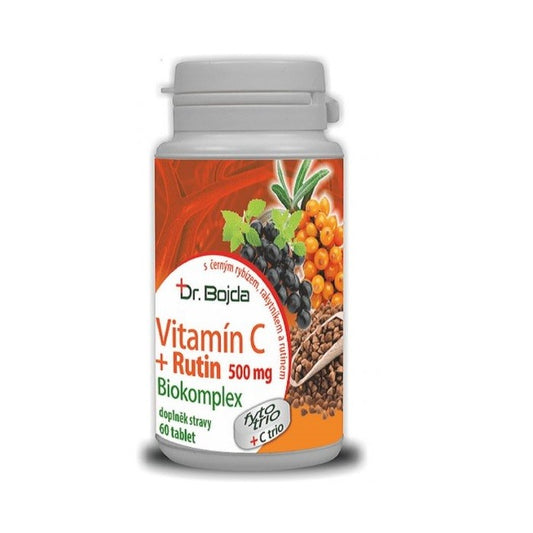 Dr.Bojda Vitamin C + RUTIN Biocomplex 500 mg - 60 tablets