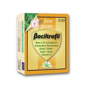 Beta glucan Baciltrafil 30 capsules