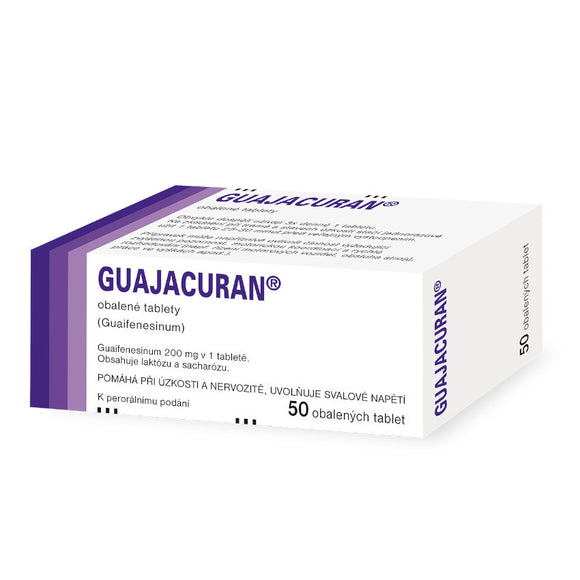 Guajacuran 200 mg 50 tablets