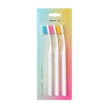 Spokar PLUS 3428 Toothbrush extra soft 3 pcs