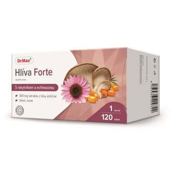 Dr. Max Oyster mushroom Forte with sea buckthorn and echinacea 120 tablets