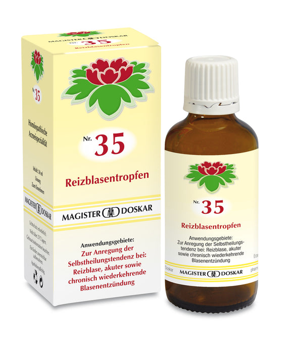 Magister Doskar No. 35 irritable bladder drops 50 ml