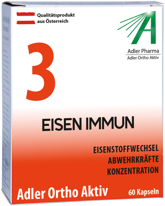 Adler Ortho Active No. 3 Iron Immune 60 tablets