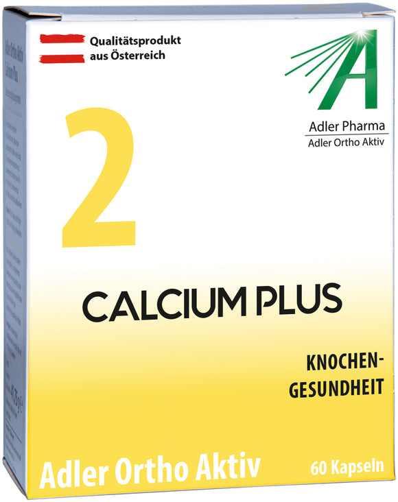 Adler Ortho Active No. 2 Calcium Plus 60 tablets
