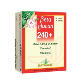 Beta glucan 240+,  30 capsules