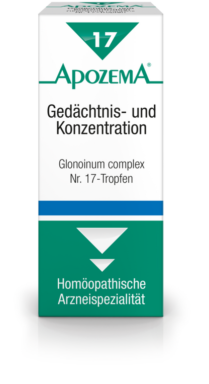 Apozema Memory and Concentration Drops No. 17 - 50 ml