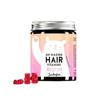 Bears With Benefits Ah-mazing Hair Vitamins with Biotin sugar free 60 pcs