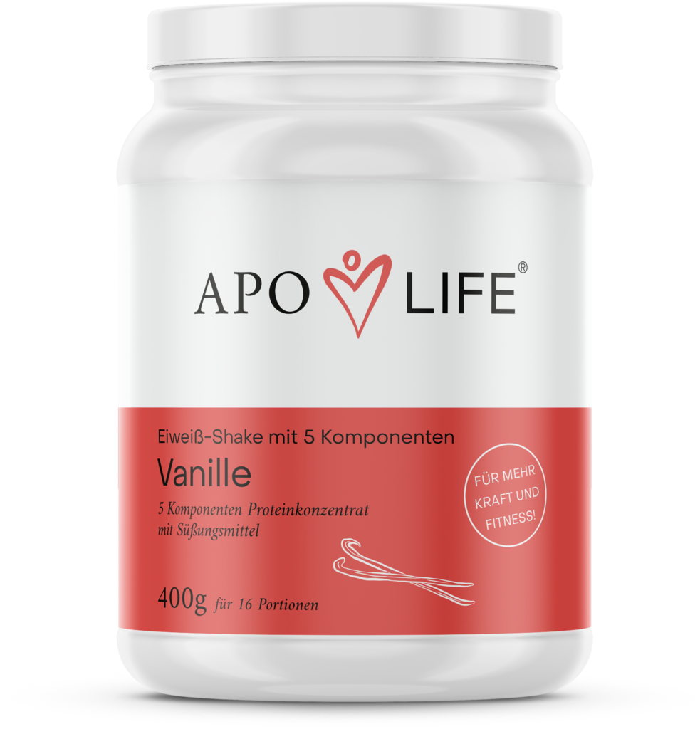 ApoLife fitness shake Vanilla powder 400 gr