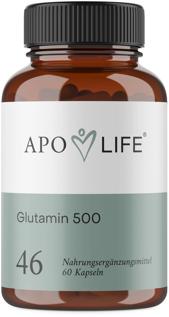ApoLife 46 Glutamine 500 - 60 capsules
