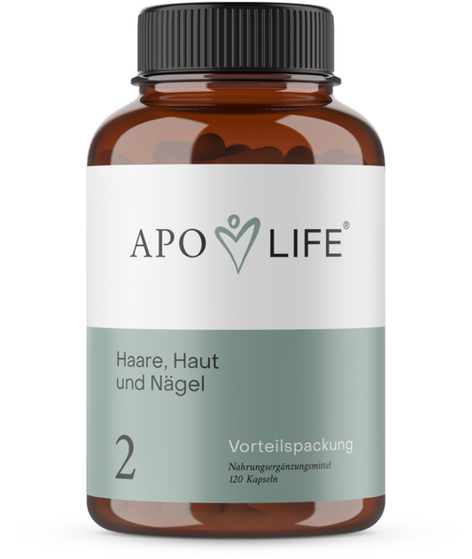 ApoLife 02 Hair, Skin and Nails 120 capsules