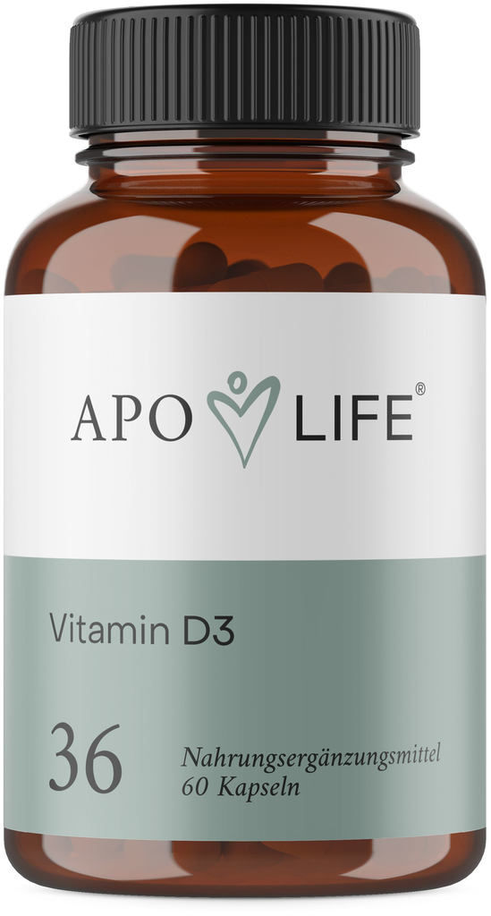 ApoLife 36 Vitamin D3 60 capsules