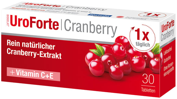 Biogelat cranberry UroForte - 30 tablets