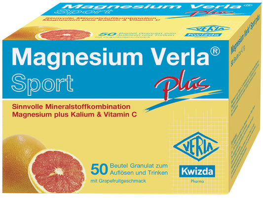 Magnesium Verla Sport Plus granules 50 sachets