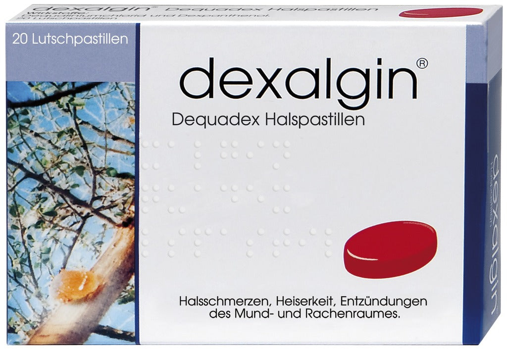 Dexalgin Dequadex 20 lozenges