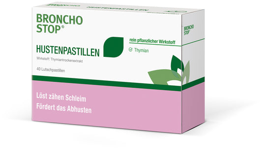 Bronchostop cough 40 lozenges