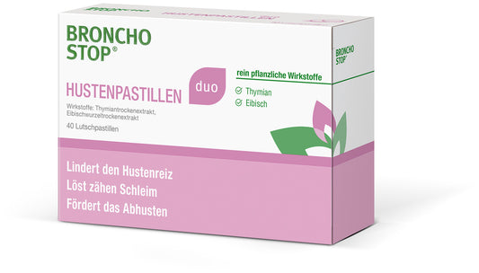 Bronchostop cough DUO 40 lozenges