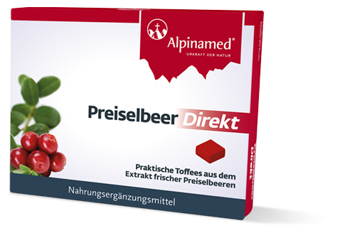 Alpinamed Cranberry Direct 60 candies