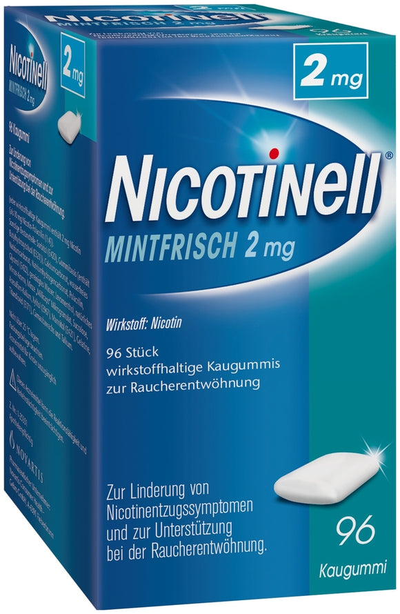 Nicotinell Mint Fresh 2 mg chewing gum 96 pcs