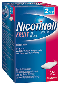 Nicotinell Fruit 2 mg chewing gum 96 pcs