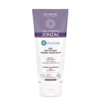 JONZAC Rehydrate Dermo-cleansing gel BIO 200 ml