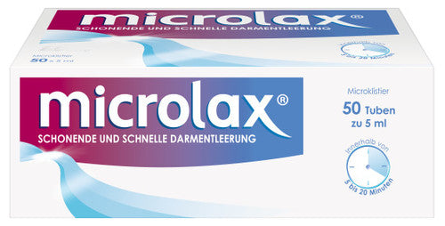 Microlax 5ml gel - 50 ampules