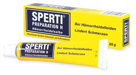 Sperti Preparation H Hemorrhoid Ointment 25 g