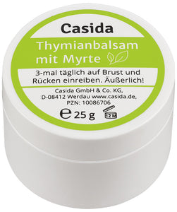 Casida Thyme Balm with Myrtle for Adults 25 gr