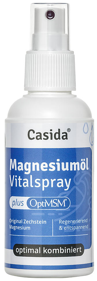 Casida Magnesium Oil + MSM Vital Spray 100 ml